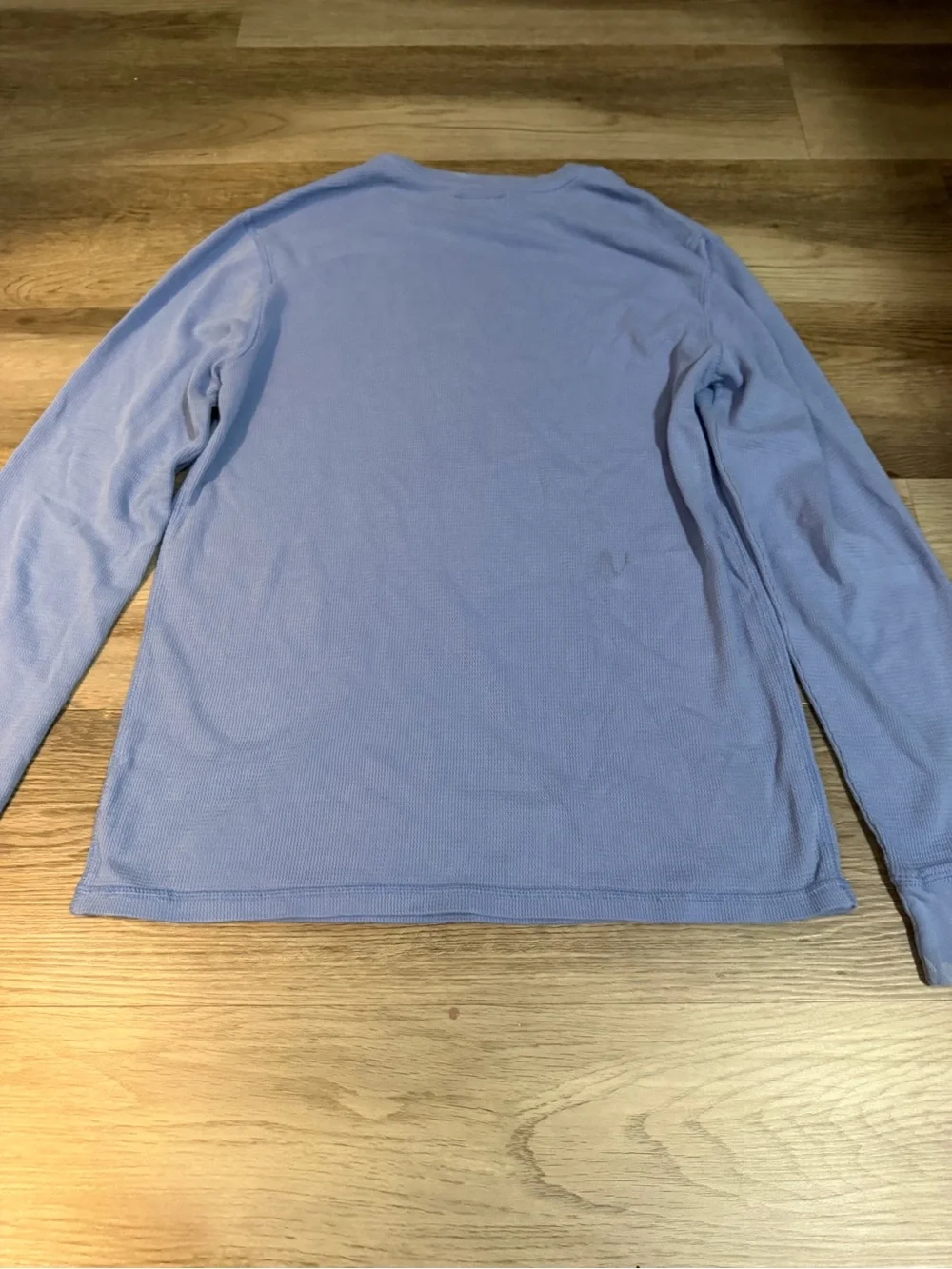 Polo by Ralph Lauren Light Lavender Long-Sleeve Waffle Crew
